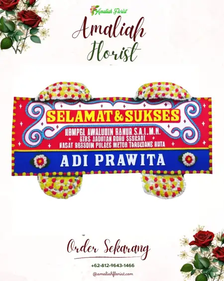 Papan Bunga Ucapan Selamat Jengglungharjo